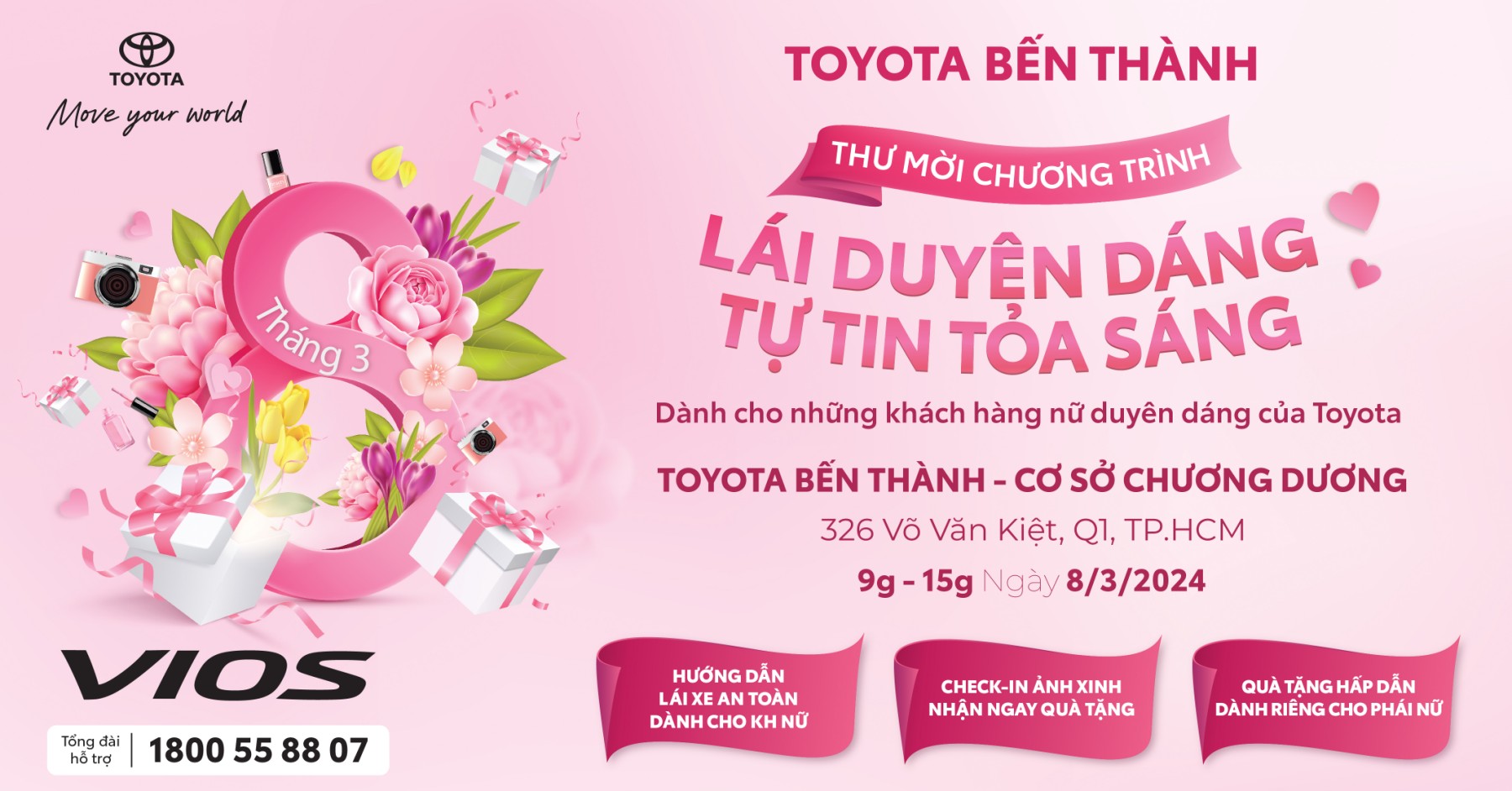 [Lái Duyên Dáng, Tự Tin Tỏa Sáng]