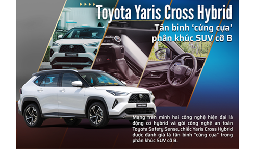 Yaris Cross sở hữu tính an toàn và công nghệ vượt trội