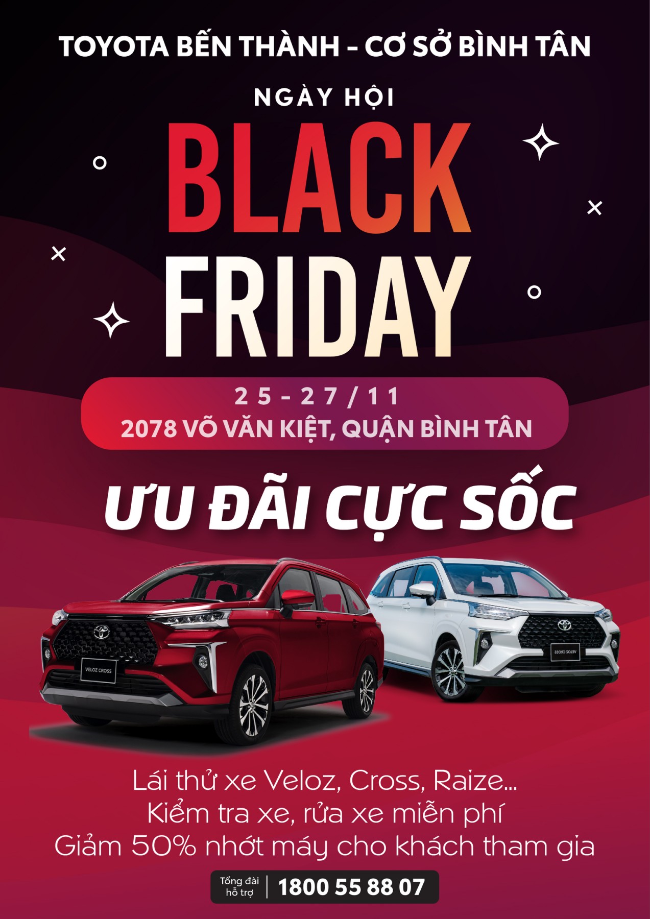 [BLACK FRIDAY- NHẬN QUÀ THẢ GA, LÁI XE THẬT ĐÃ]