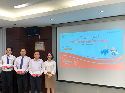 Trao giải Chiến Dịch Delight 2022