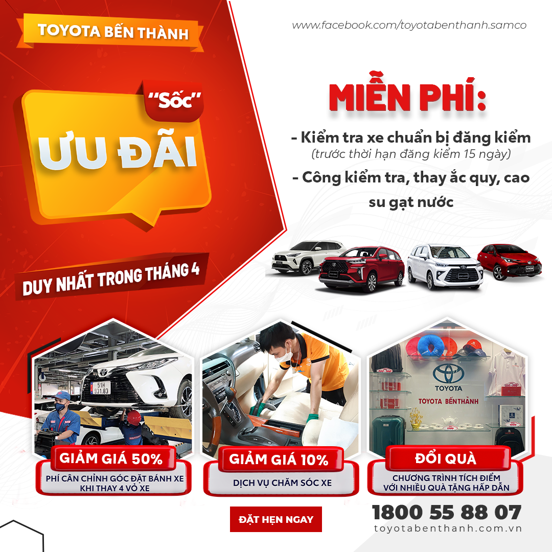 CHƯƠNG TRÌNH ƯU ĐÃI THÁNG 4 