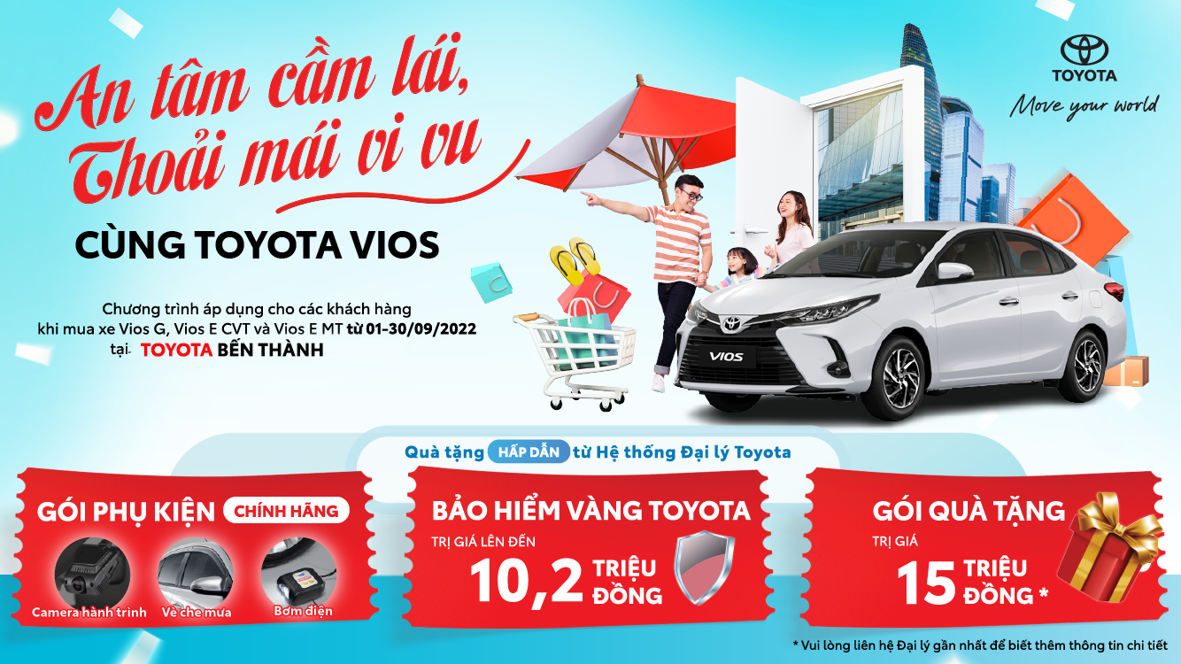 🔥CÙNG TOYOTA VIOS | AN TÂM CẦM LÁI - THOẢI MÁI VI VU 🍀