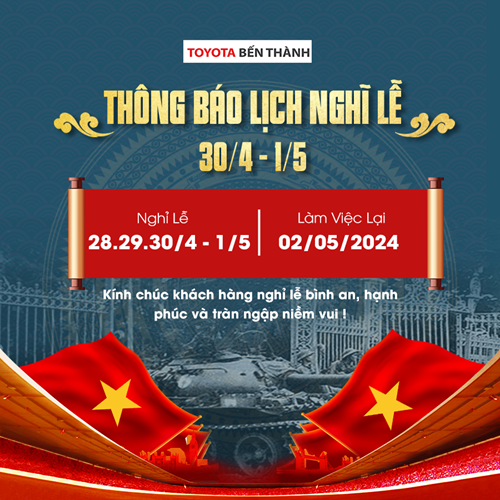 Thông báo nghỉ lễ